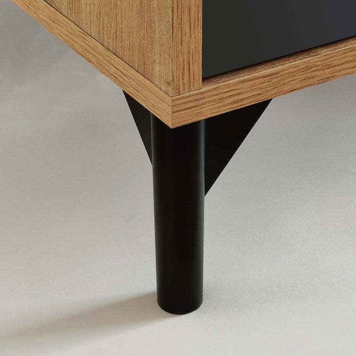 MUEBLES PITARCH Aparador Anori Roble gold/Gris