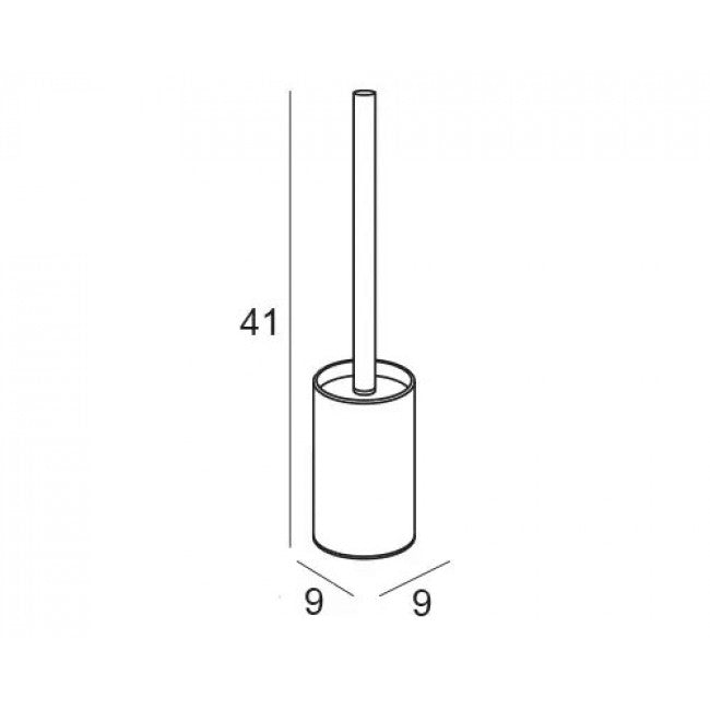 MANILLONS TORRENT 01714002 Escobillero Suelo Cromo