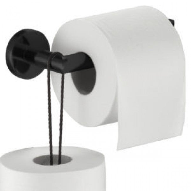 MANILLONS TORRENT 06584081 ECO Portarrollos Reserva Pegar Negro Mate