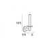 MANILLONS TORRENT 06598012 ECO Portarrollos Reserva Pegar Inox Cepillado
