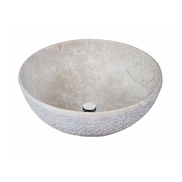 MOSAVIT MENORCA Lavabo Sobre Encimera De Piedra Beige