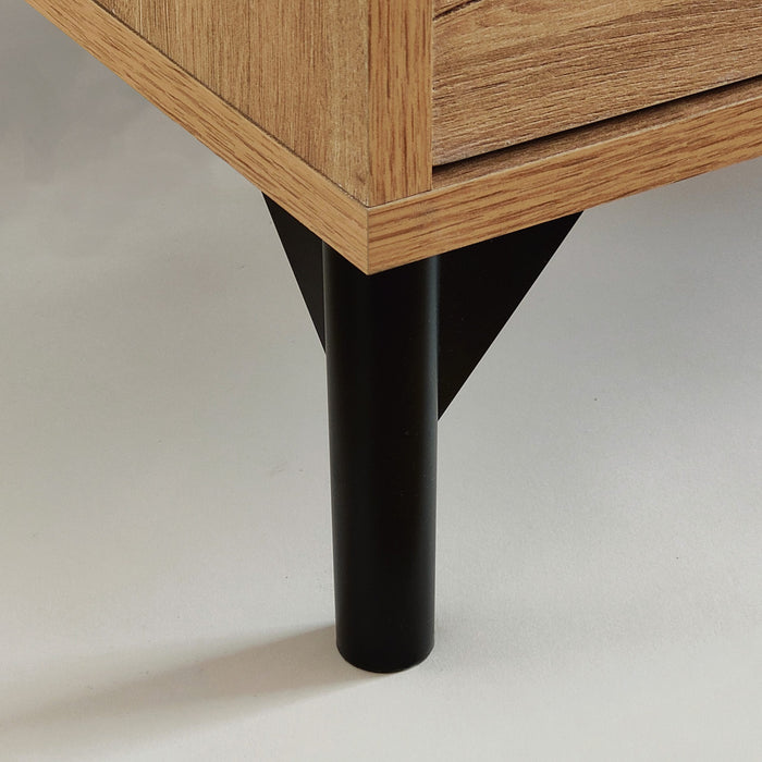 MUEBLES PITARCH Recibidor-zapatero Tokio Roble Gold