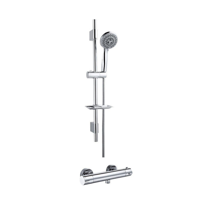 LLUVIBATH TT00E00 SEATTLE Conjunto Ducha Con Barra Termostática