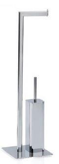 ANDREA HOUSE BA09229 Soporte Papel/Escobilla Cromo 24/48 Horas Andrea House 