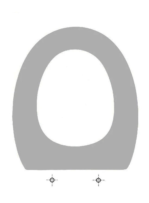ETOOS 02218108 OCEANUS Tapa WC Valadares Blanco