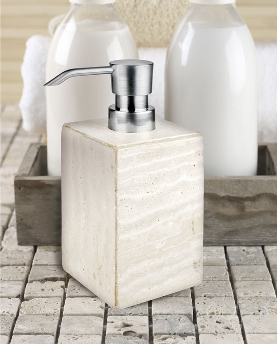 BATHSTAGE 61463 B-SANDY Dosificador Mármol travertino