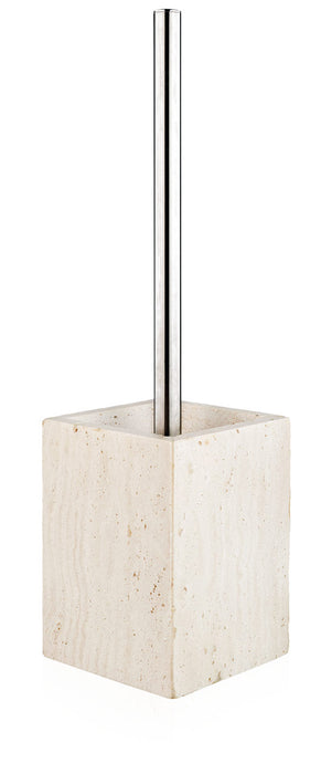BATHSTAGE 61494 B-SANDY Escobillero Base Mármol travertino