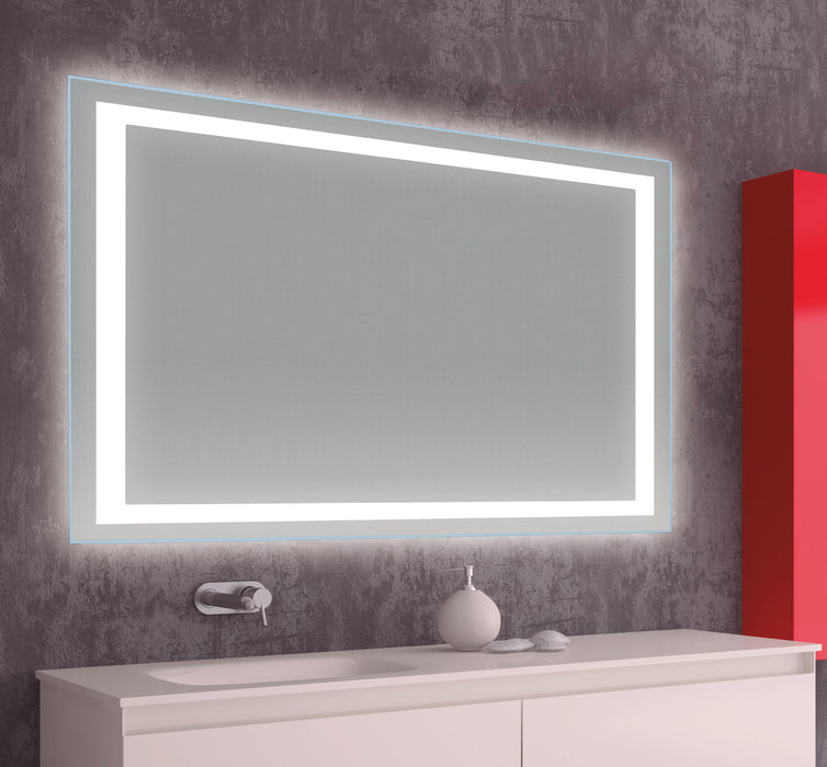 BATHSTAGE 65973 B-919 H/V Espejo LED Retroiluminado Reversible 120X70 cm Canto Pulido