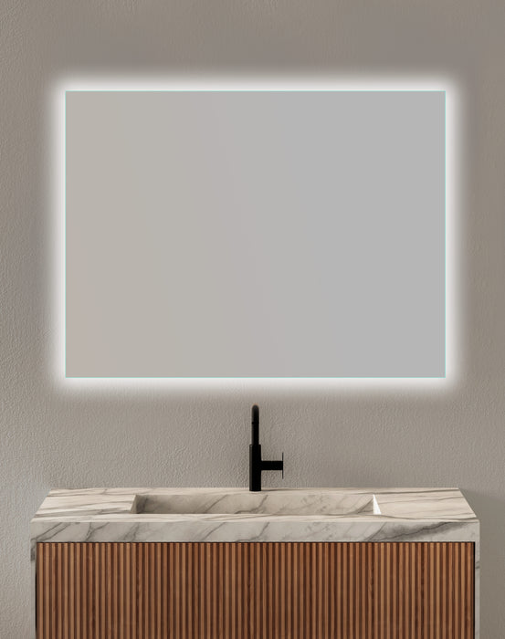BATHSTAGE 67748 B-923 H/V Espejo LED Retroiluminado Reversible 100X80 cm Canto Pulido