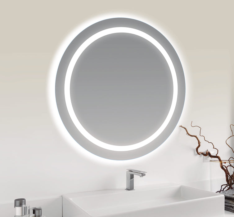 BATHSTAGE 65454 B-920 Espejo LED Retroiluminado 65 cm Redondo Canto Pulido