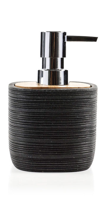 BATHSTAGE 64242 B-KUBIC Dosificador Negro Madera