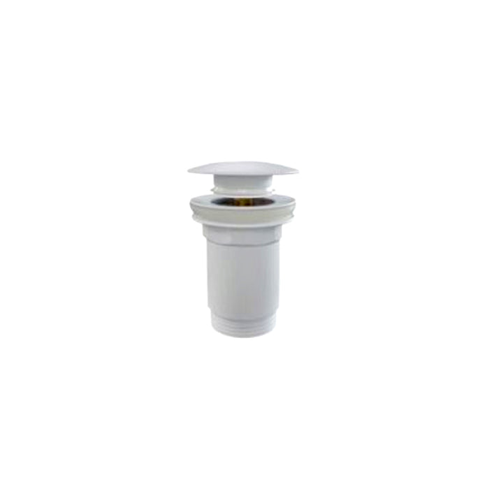 BATHCO 0212BL Válvula Clic Clac 60 mm Blanco Mate