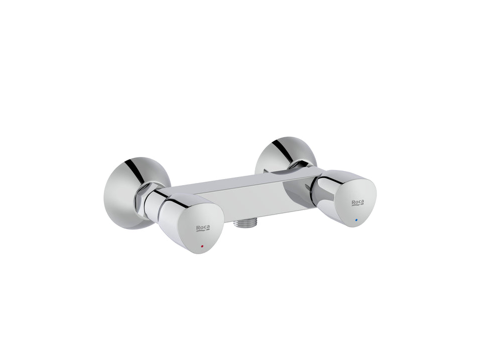 ROCA A5A208EC00 BRAVA Grifo Bimando Para Ducha Cromo