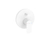 ROCA A5A066EB00 CALA Grifo Monomando Empotrable Baño-Ducha Con Cuerpo Empotrable Blanco Mate