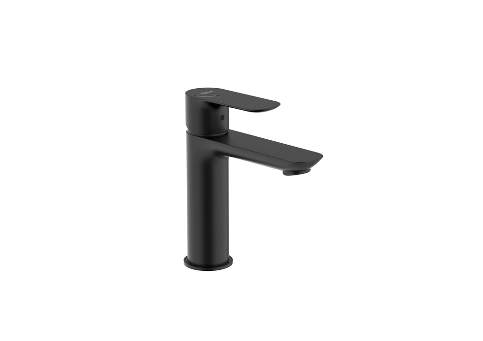 ROCA A5A326ENB0 CALA Grifo Monomando Lavabo Con Cuerpo Liso Cold Start Negro Mate