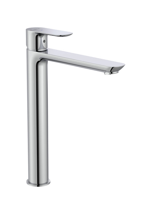 ROCA A5A346EC00 CALA Grifo Monomando Lavabo Con Caño Alto Cuerpo Liso Cold Start Cromo