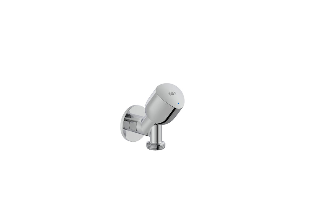 ROCA A5A808EC00 BRAVA Llave De Paso De 1 Vía Para Lavadero O Lavavajillas 1/2' X 3/4' Cromo