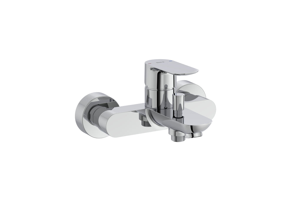 ROCA A5A026EC00 CALA Grifo Monomando Baño-Ducha Con Inversor Automático Cromo