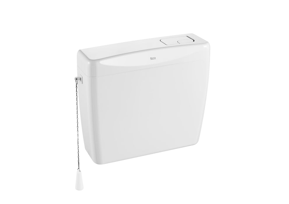 ROCA A890200000 UNIVERSAL Cisterna Alta o Semi Alta de Plástico Doble Descarga