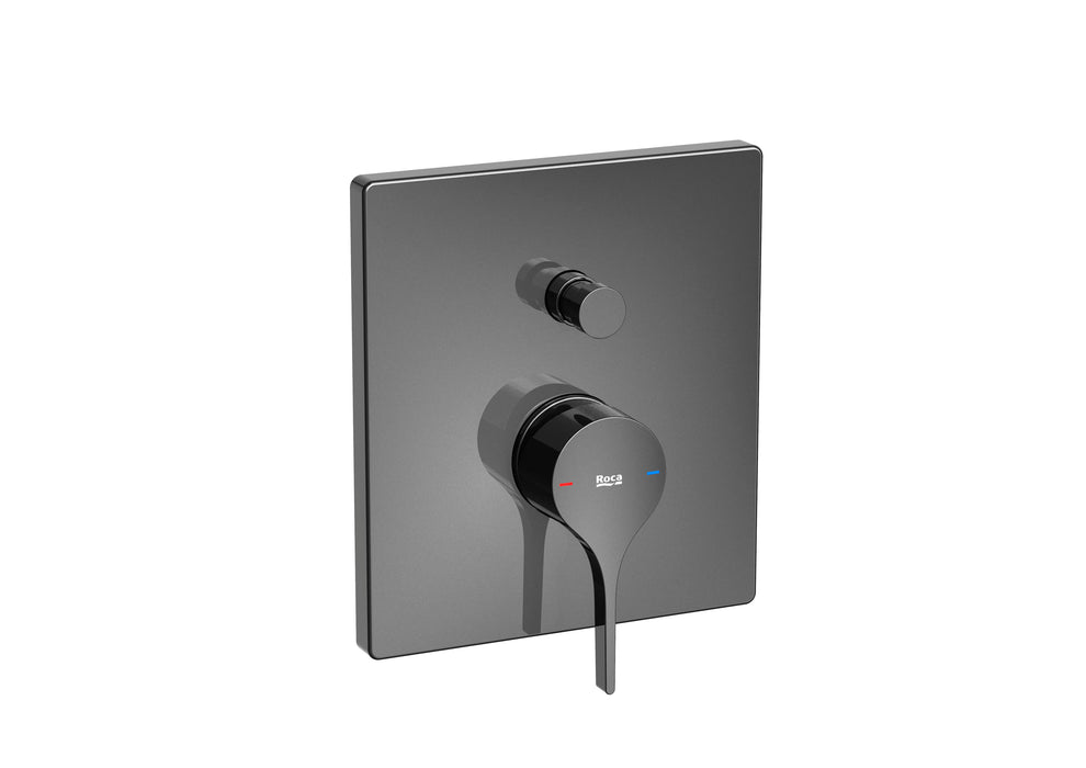 ROCA A5A0B3ACN0 INSIGNIA Grifo Monomando Empotrable Baño Ducha Negro Titanio
