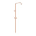 TRES 03463501OPM OVER-WALL Barra De Ducha Larga Adaptable A Grifo Termostático Mural Con Conexión Compatible Oro Rosa Mate