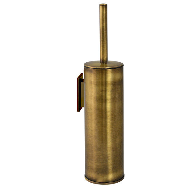 MANILLONS TORRENT 06867011 Escobillero De Pared Adhesivo Latón Envejecido