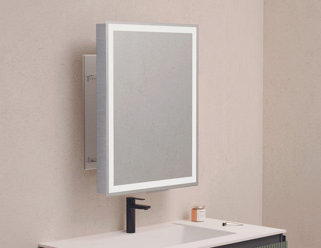 MANILLONS TORRENT 07102041 EXTEND Espejo Extensible 60x80 Vertical Plata