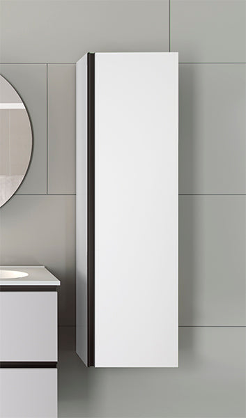 VISOBATH 86191 GRANADA Columna Suspendida 1 Puerta Reversible Color Blanco Ada Mate Tirador Negro
