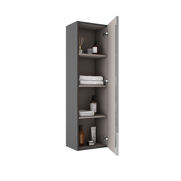 VISOBATH 86785 GRANADA Columna Suspendida 1 Puerta Reversible Color Ceniza Tirador Aluminio