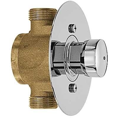 TEMPO-TRES 112178 Grifo de Ducha para Empotrar entrada y salida con rosca macho 3/4" G 24/48 Horas Tres Grifería 