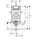 GEBERIT 110.374.00.5 KOMBIFIX Cisterna Empotrada 12 cm 24/48 Horas Geberit 