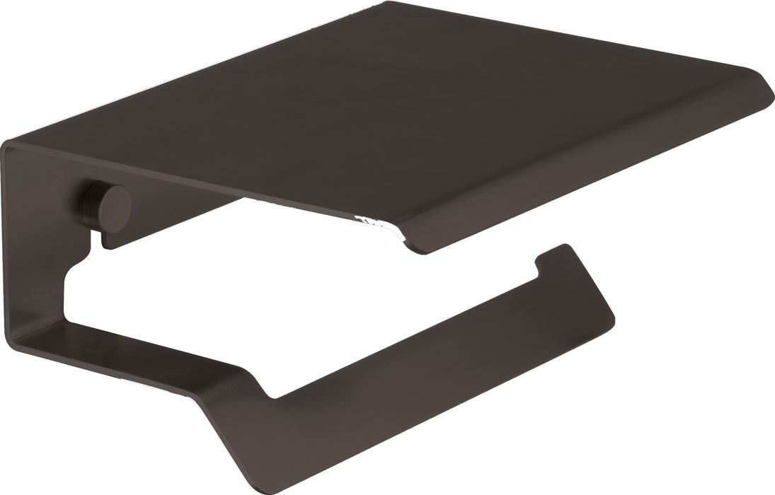 MANILLONS TORRENT 02364081 SLIM Portarrollos Adhesivo Negro Mate