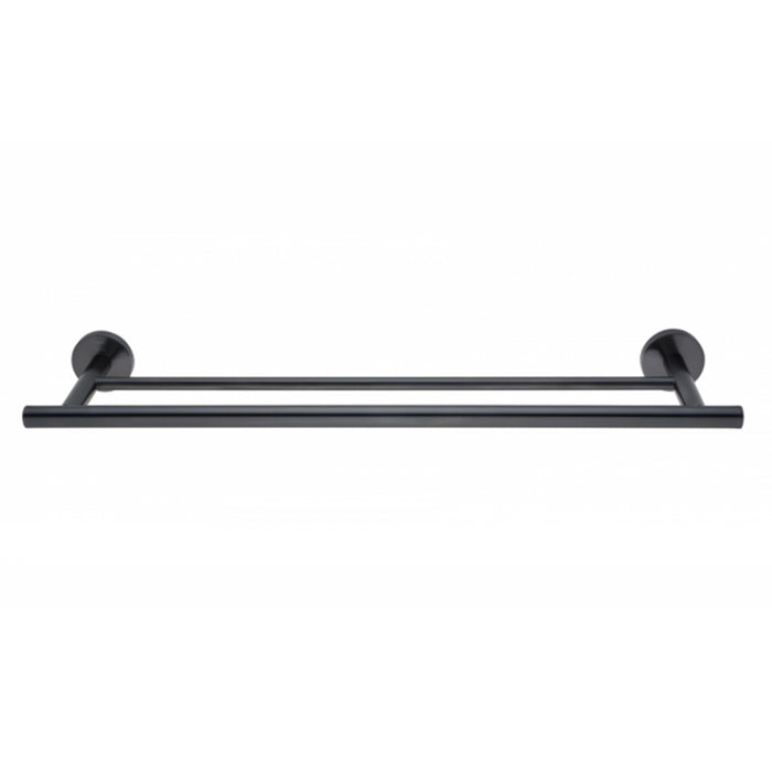 STROHM TEKA 17062020N2 ALAIOR Toallero de Barra Doble Negro