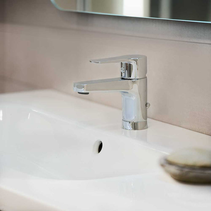 RAMONSOLER 180102 TITANIUM Grifo Lavabo Sin Desagüe Cromo