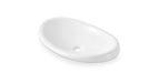 BATHCO 4022 Lavabo Semi Encastre Ova ELLIPSE 620x370x110 3 a 5 Días The Bath Collection 