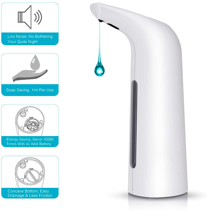 MANILLONS TORRENT 02047074 NATURA Dosificador Automático 400 Ml Blanco