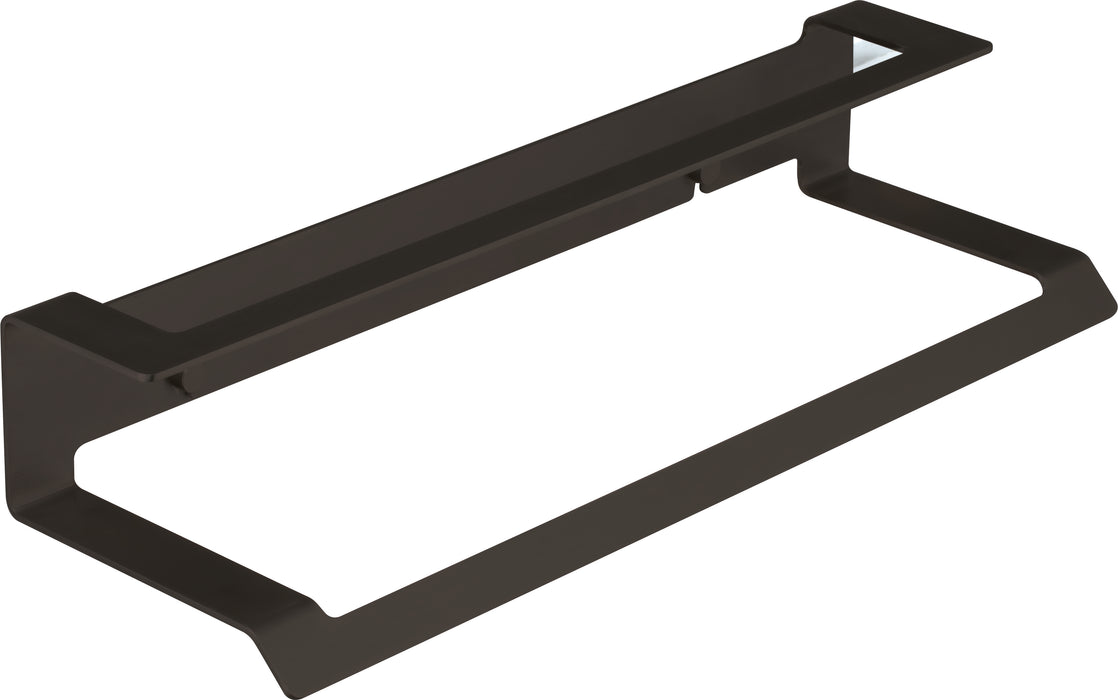 MANILLONS TORRENT 02323081 SLIM Toallero Doble 37 cm Negro Mate
