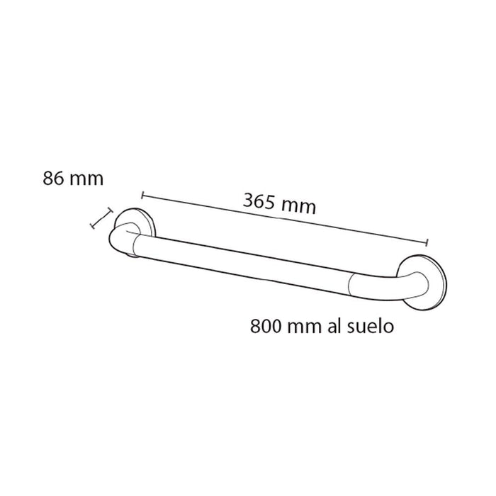 PRESTO 285 Barra Recta Nylon Blanco 3 a 5 Días Presto 