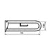PRESTOBAR 170 Barra Abatible 800 Nylon Inox Mate 3 a 5 Días Presto 