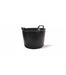 RUBI 88773 Capazo Plástico Negro Nº3 Flextub (40 L.) 24/48 Horas Rubi 
