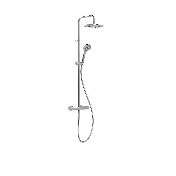 TRES 21639301 BASE-TRES PLUS Conjunto Gran Ducha Termostático 2V Ducha