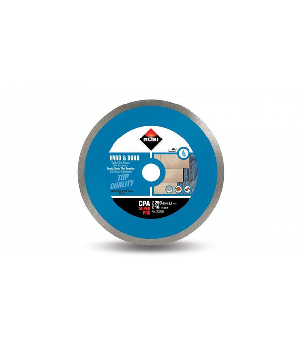 RUBI 30929 CPA-250 SUPERPRO Disco Diamante Material Duro Continuo 7 a 10 Días Rubi 