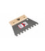 RUBI 71926 Espátula-Peine Acero 18 Cm. (10X10) 24/48 Horas Rubi 