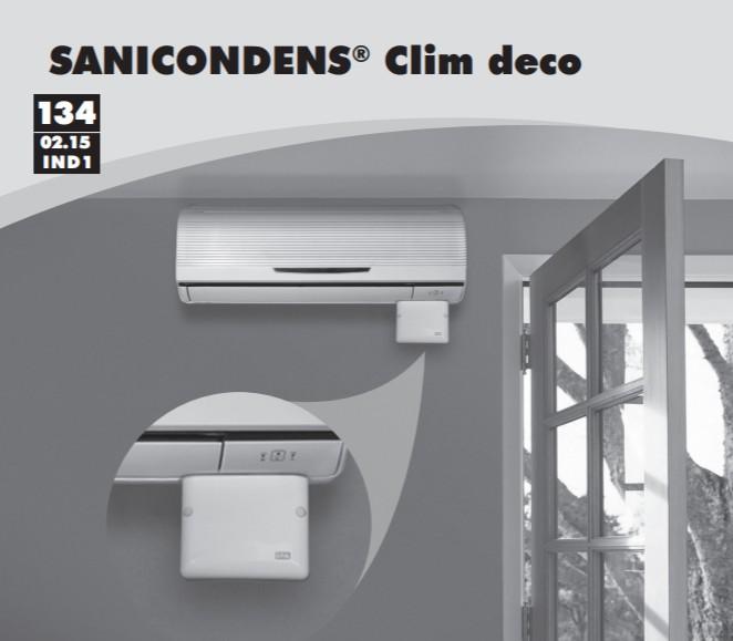 SFA KCLIMDECO2 SANICONDENS CLIM DECO Bomba De Condensación 5 a 7 Días Grupo SFA 