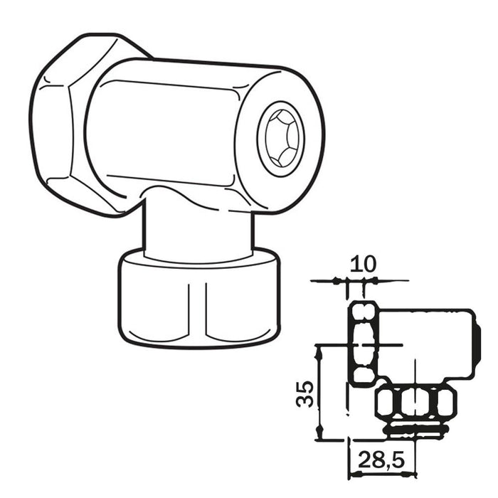 PRESTO 42520 Llave De Paso 3 a 5 Días Presto 