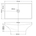 BATHCO 0092BN NEW MAGDALENA B Lavabo Sin Grifo 3 a 5 Días The Bath Collection 