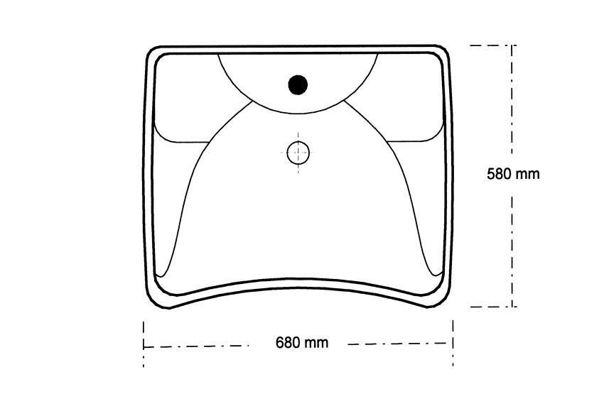 PRESTOSAN 861 Lavabo Mural Fijo Con Grifo 3 a 5 Días Presto 