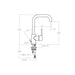 RAMON SOLER 331102VA DRAKO Grifo Lavabo Caño Orientable Con Desagüe 7 a 10 Días Ramón Soler 
