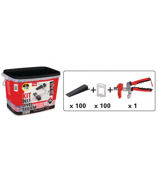 RUBI 03913 DELTA LEVEL SYSTEM Kit Con Brida 1MM 24/48 Horas Rubi 
