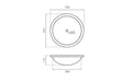 BATHCO 4075 RELIEF Lavabo Con relieve 3 a 5 Días The Bath Collection 